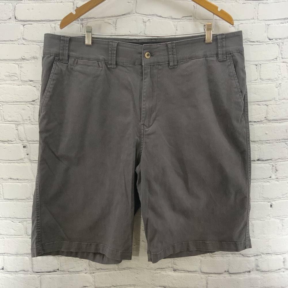 King Size Shorts Mens‎ Sz 42 Gray Chino Casual